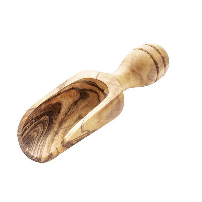 APS Schaufel -OLIVE- Länge: 13,5 cm Olivenholz