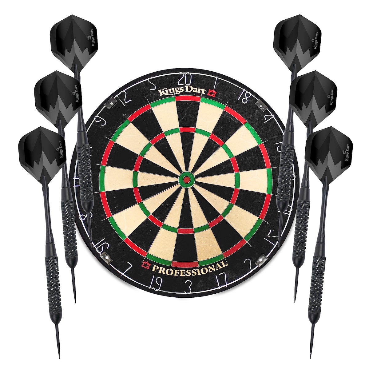 "Kings Dart Dart-Set ""First"", Professional (Metallring)"