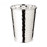 thumbnail of 2er Set Silberbecher Trinkbecher Becher Mido, gehämmert, edel versilbert, Höhe 10 cm