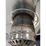 thumbnail of Stufa a gas termopatio da esterno modello a fungo INOX