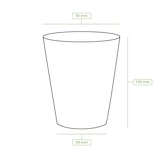 thumbnail of BIOZOYG 50 Stück Einwegbecher 250ml / 10oz Pappbecher, Kaffeebecher, ungebleicht, ökologisch, kompostierbar, umweltschonend für Coffee to Go