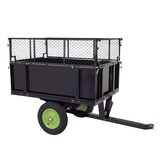 thumbnail of Rasentraktor Anhänger Kippanhänger 300 kg kippbar mit Kupplung