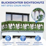 thumbnail of Maximex Balkon-Sichtschutz naturfrohem Efeu-Motiv, 5 m