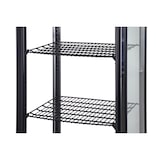 thumbnail of METRO PROFESSIONAL Panorama Kühlvitrine GGC3235B, 51.5 x 48.5 x 169 cm, 235 L, 4 verstellbare Einlegeböden, mit 4 Rollen, schwarz