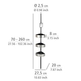 thumbnail of WENKO Teleskop-Duschecke Mod. Premium Big Black