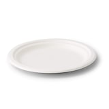thumbnail of BIOZOYG 200 Stück Einwegteller rund Ø 22cm Bio Geschirr Zuckerrohr Teller stabil biologisch abbaubar kompostierbar Bagasse Einwegteller Bioparty