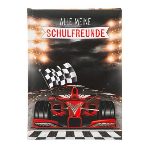 Freundebuch Racing Champion, A5, 15x21cm