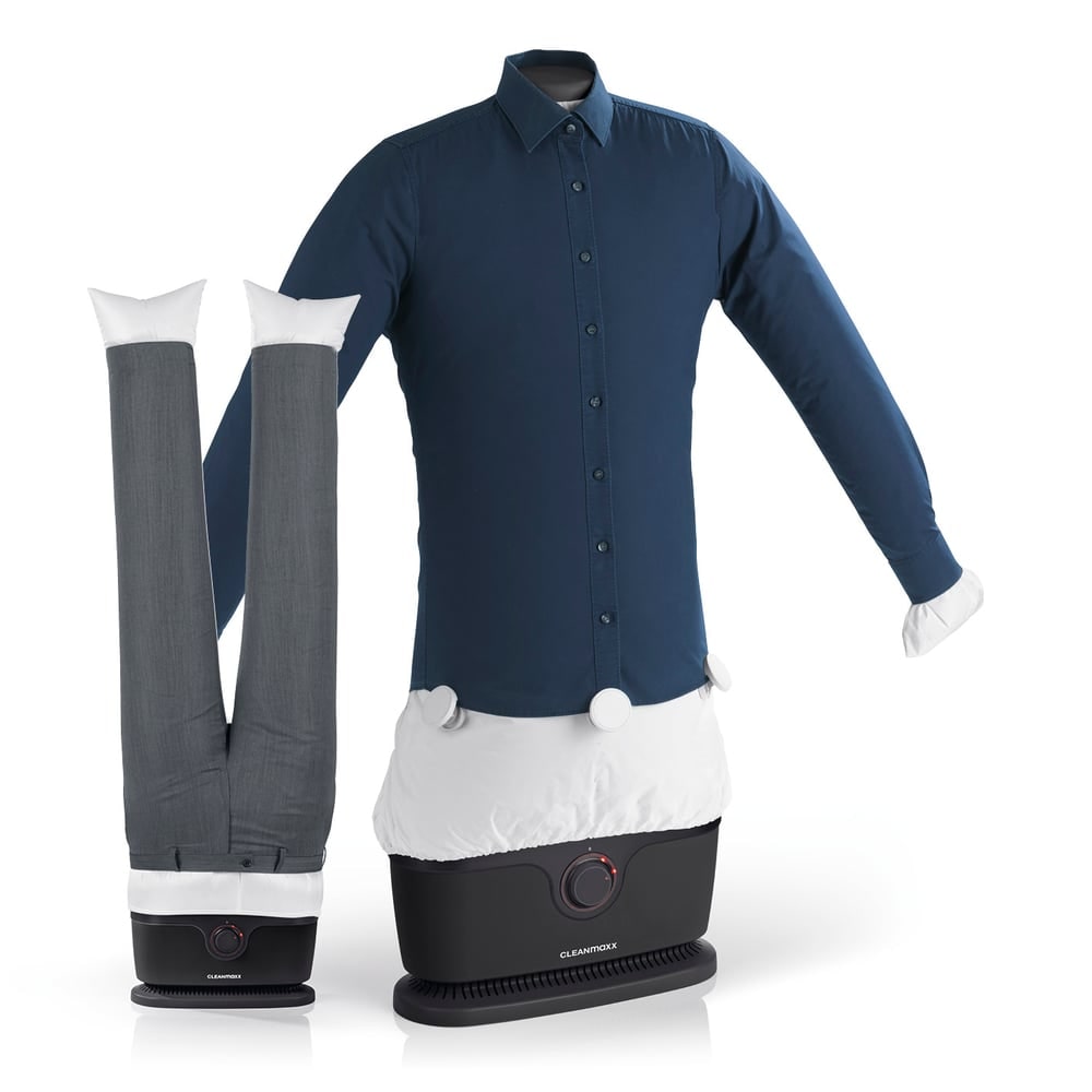 CLEANmaxx Bügler für Hemden, Blusen & Hosen - Schwarz