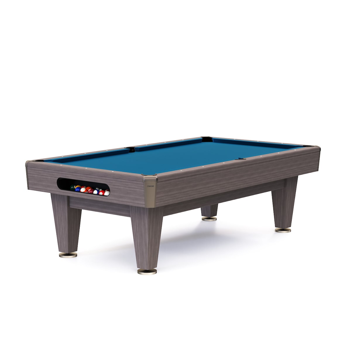 Stradivari Billardtisch "Nero", Simonis 860, Black, 9 ft (Spielfeld 254x127 cm)