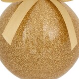 thumbnail of Déco Sapin Boule de Noël Or pailleté D 7.5  cm
