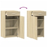 thumbnail of Helloshop26 - Buffet Sideboard Kommode Kleiderschrank Aufbewahrungsmöbel Organizer Küche Wohnzimmer Sonoma-Eiche 50 x 42,5 x 93 cm 02_0031576
