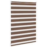 thumbnail of vidaXL Doppelrollo Braun 95x100 cm Stoffbreite 90,9 cm Polyester
