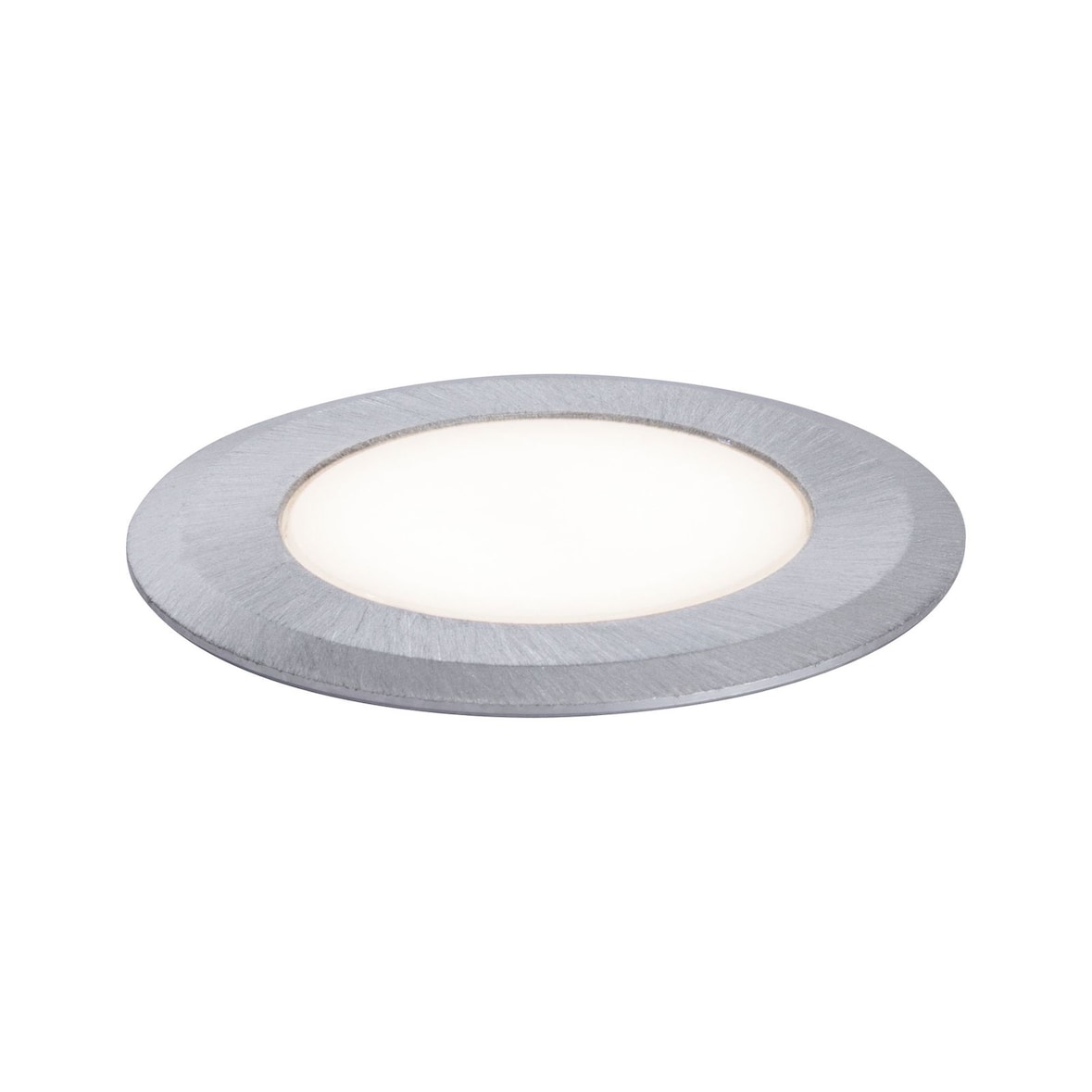 Paulmann House spot encastré de sol LED 230V rond 50mm 60lm 2W 3000K blanc chaud IP67 inox brossé inox/plast. 94365