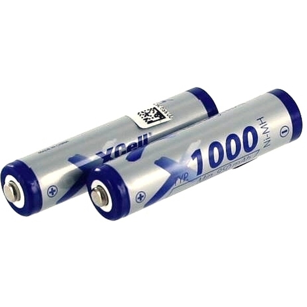 Akku für Siemens Gigaset A58H NiMH 2,4 Volt 1000 mAh silberfarben