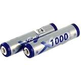 thumbnail of Akku für Siemens Gigaset A58H NiMH 2,4 Volt 1000 mAh silberfarben
