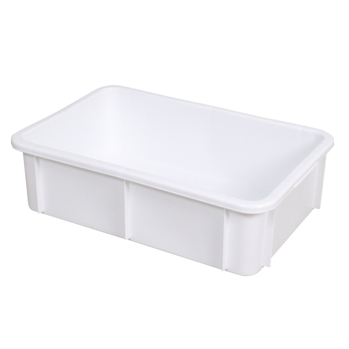 GILAC Bac renforcé 600 x 400 - 25 L - Blanc G119721