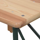 thumbnail of FUN STAR  Biermöbel Festzeltgarnitur 110 cm mit Rückenlehne