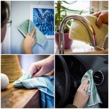 thumbnail of Bambus-Reinigung-Tuch, 12er Set Bambustuch Putzlappen Reinigungstuch Mikrofasertuch Putzlumpen