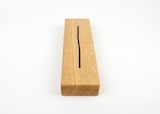 thumbnail of Tischaufsteller »Eiche« DIN A4 quer, Holz+Acrylglas
