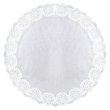 thumbnail of Set van 15 ronde papieren placemats voor taarten en gebak van Zenker