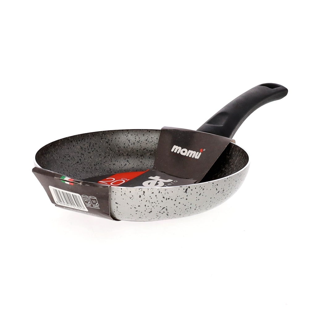 Mamù antiaanbakpan, aluminium, PFOA-vrij, krasbestendig, gemaakt in Italië, Ø 20 cm