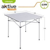 thumbnail of Mesa camping plegable de aluminio 70x70x70 cm Aktive Camping