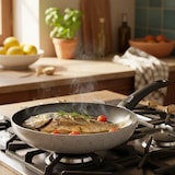 thumbnail of Mamù antiaanbakpan, aluminium, PFOA-vrij, krasbestendig, gemaakt in Italië, Ø 34 cm