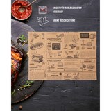 thumbnail of Einschlagpapier fettabweisend 33x23 cm Braun – 6000 Blatt | FRITZTOWN DELI Paper | Burgerpapier | Sandwichpapier  |  Verpackungspapier Lebensmittel
