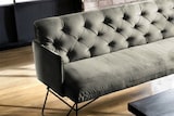 thumbnail of KAWOLA Esszimmerbank CHARME Velvet silber 186cm