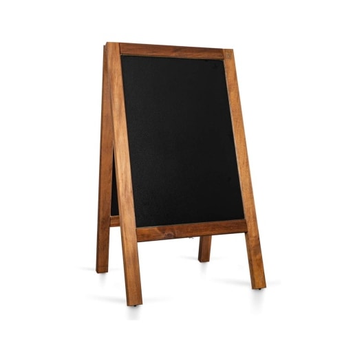 Kundenstopper »Kreidetafel-Aufsteller Outdoor« Holz, 65x118 cm