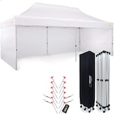 thumbnail of Messezelte 3x6 m - mit 3 Wänden - Weiß