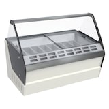 thumbnail of Combisteel Speiseeisvitrine Hawai – 16x5L, 630L, LED, fahrbar – statische Kühlung