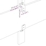thumbnail of vidaXL Kopfteil mit Kopfteil Dunkelgrün 144 cm Kunstleder