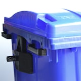 thumbnail of Contenedor de Basura Azul 1000 litros 4 Ruedas
