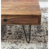 thumbnail of Wohnling Couchtisch 60 x 110 x 40  cm Sheesham Braun