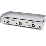 thumbnail of SAMMIC Plancha de gas de acero inoxidable, superficie de 983 x 395 mm mod. SPG-1001. 3 quemadores.