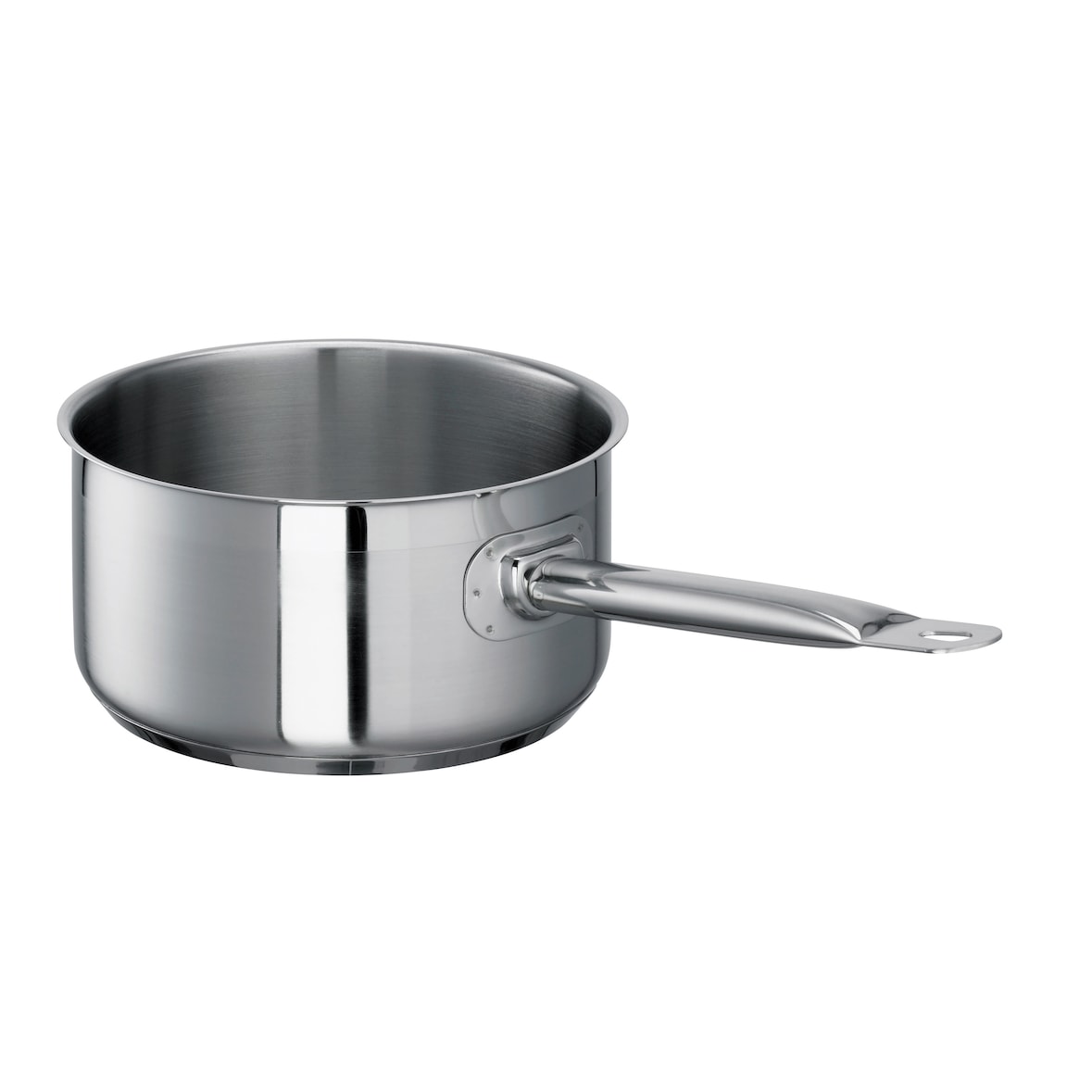 Caçarola GastroSUS Chef, plana, aço inoxidável, 20 cm, aprox. 3,3 L