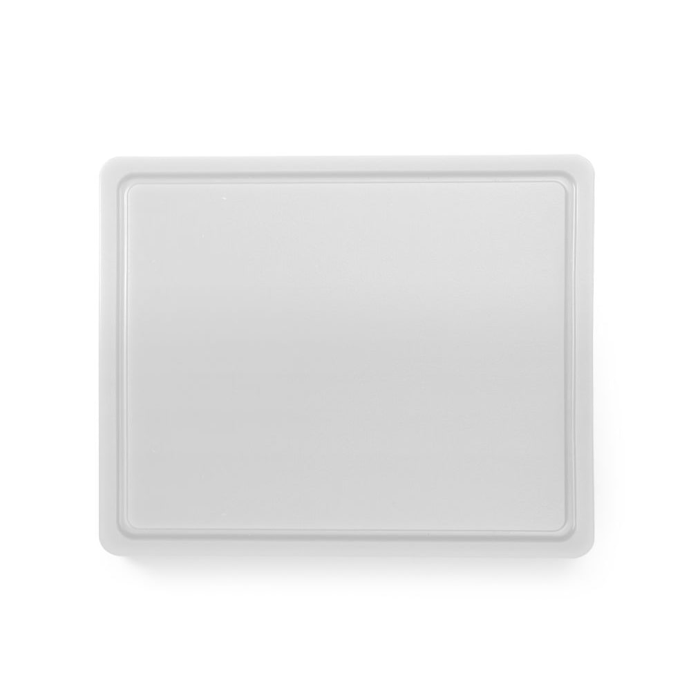 Hendi Schneidbretter HACCP Gastronorm 1/2, 260x320x12 mm, weiß