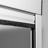 thumbnail of Fliegengitter Insektenschutz Fenster Rollo Alurahmen Bausatz Insektenschutzrollo 190 x 200 cm anthrazit - auf Maß