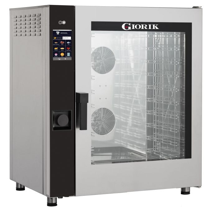 Forno a gás de convecção/vapor 10X1/1Gn Giorik