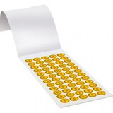 thumbnail of Dreifke® Prüfplakette Nächster Prüftermin 28-33, gelb, Folie, ablösbar, Ø 15mm, 420 Stk.