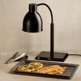 thumbnail of APS Warmtelamp/warmtebrug - zwart ijzer, 27 x 20,5 cm, hoogte 68 cm, 250 watt, flexibele arm