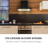 thumbnail of Limelight Dunstabzugshaube 60cm Wandhaube 600m³/h schwarz Schwarz