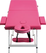 thumbnail of Helloshop26 - Klappbare zweiteilige Massageliege rosa Edelstahl 02_0001809