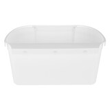 thumbnail of Intirilife Mülleimer zum Aufhängen in Weiß mit Müllspatel - 29 x 15 x 14.7 cm - Allzweck Mülleimer für Küche, Bad, Biomüll, Restmüll