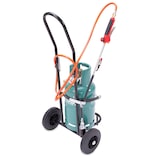 thumbnail of Desherbeur thermique à gaz Tuyau 5m Bruleur 50 mm Détendeur Propane Chariot à roues Allumage piezo Proweltek