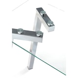 thumbnail of Oreste Luchetta CONSOLLE GILBERT piano in vetro temprato trasparente L.125 x P.40 x H.75 cm