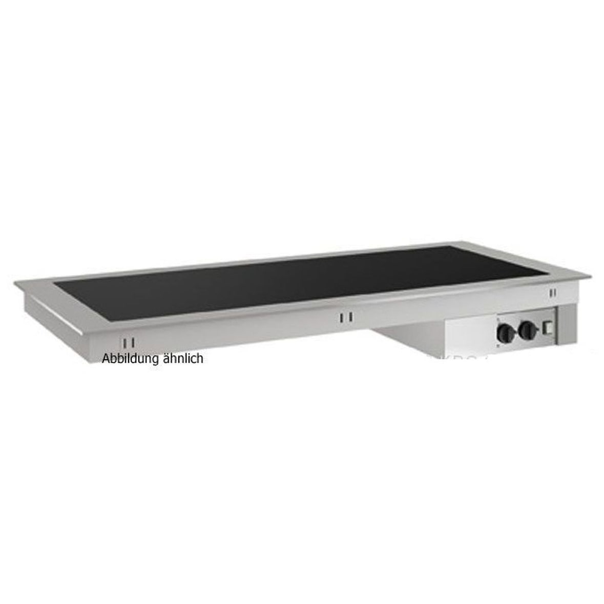 KBS Warmhoudplaat inbouwplaat Gn 3/1 stekkerklaar 1125x700x190 mm 230 Volt