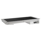 thumbnail of KBS Warmhoudplaat inbouwplaat Gn 3/1 stekkerklaar 1125x700x190 mm 230 Volt