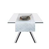 thumbnail of Excelsa Tischläufer Jacquard Baumwolle 45x140 cm Weiß